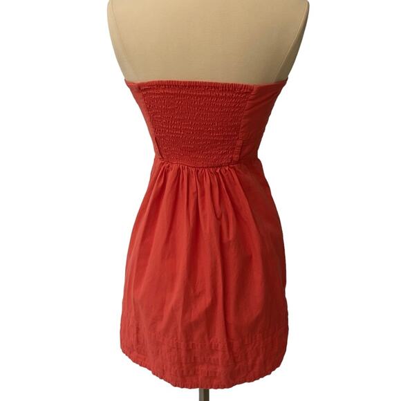 Guess Strapless Pink Cocktail Dress Padded Belted Women Size Small - Picture 2 of 12